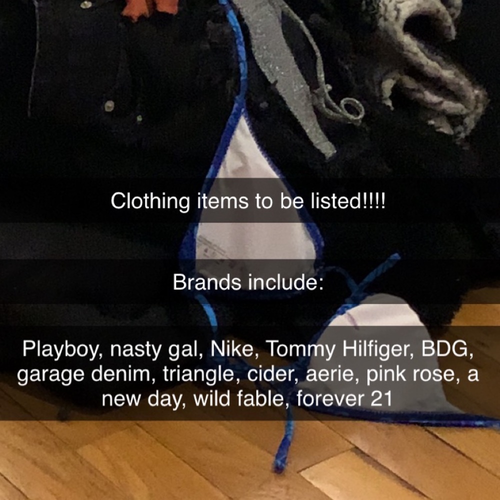 New items to be listed!